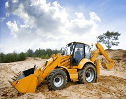 Экскаватор-погрузчик